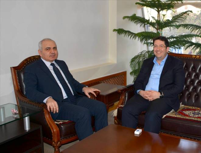 Cumhuriyet Başsavcısı Gürhan Aktaştan Başkan Yazgıya Nezaket Ziyareti