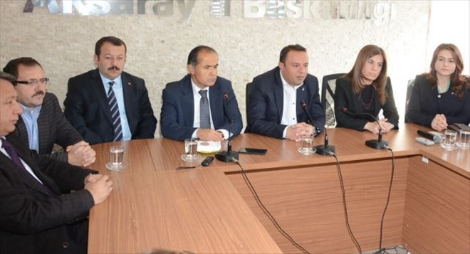 Aksaray Ak Parti İlk Basın Toplantısını Yaptı