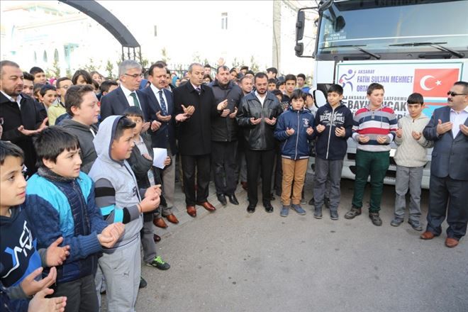 Bayırbucak Türkmenlerine Aksaray´dan yoğun destek