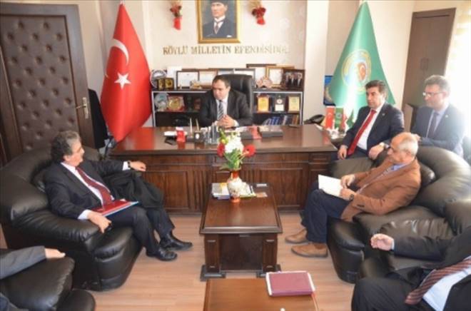 CHP`li Milletvekili Çam`dan Başkan Koçak`a Ziyaret
