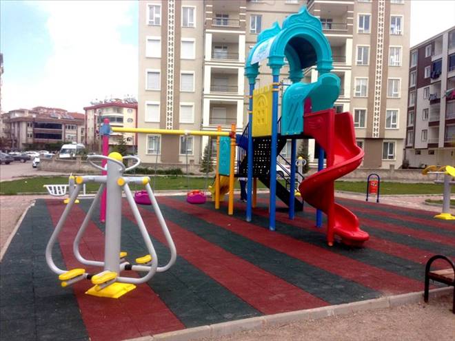 72 adet çocuk parkını modernize ediliyor
