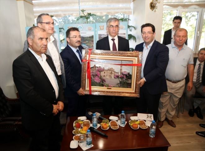 Bakanlar Aksaray Belediyesini ziyaret etti