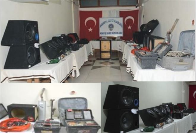 Aksaray Polisi Hırsızlık Çetesini Çökertti 