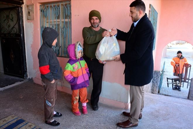 Halepli Aileye Belediye Yardım Eli Uzattı