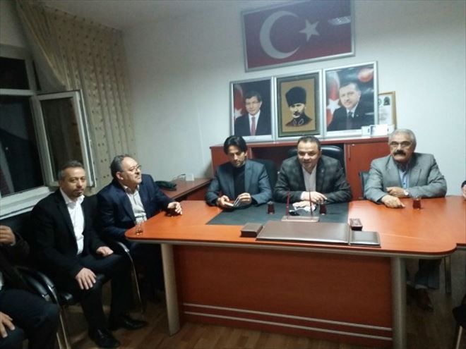 İl Başkanı Abdulkadir Karatay Ortaköy İlçe Teşkilatını Ziyaret Etti