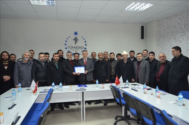 Aksaray SGK İl Müdürlüğü ile TÜMSİAD toplantı yaptı