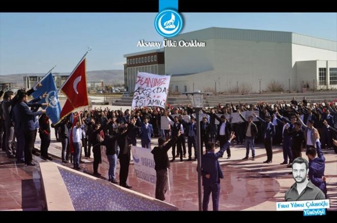 Ülkü Ocakları Fırat Yılmaz Çakıroğlu için yürüyüş düzenledi