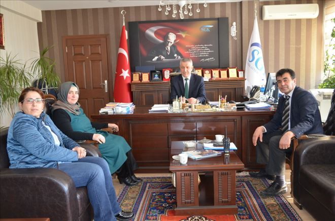 Aksaray´da ki Bayırbucak Türkmenleri için SGK İl Müdürlüğünde toplantı yapıldı