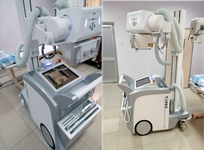 Aksaray Devlet Hastanesi, ileri teknolojiye sahip mobil röntgen cihazı aldı.