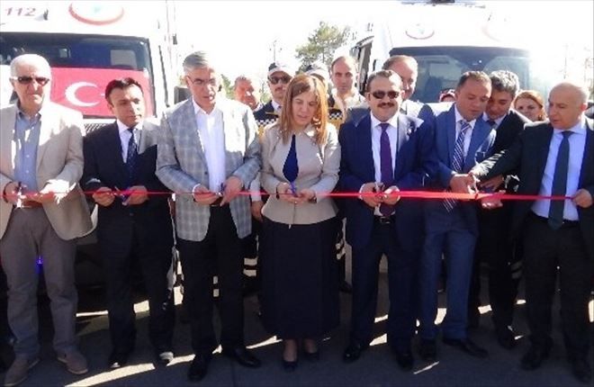 Aksaray Devlet Hastanesine 9 Adet Yeni Ambulans
