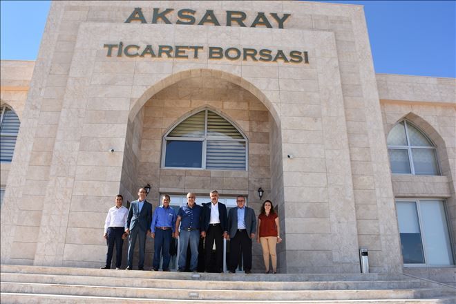 Erdoğan Özegen´ den Aksaray Ticaret Borsasına Ziyaret