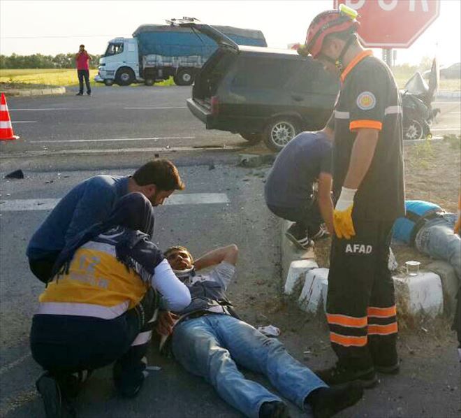 Aksaray´da Trafik Kazası: 7 Yaralı