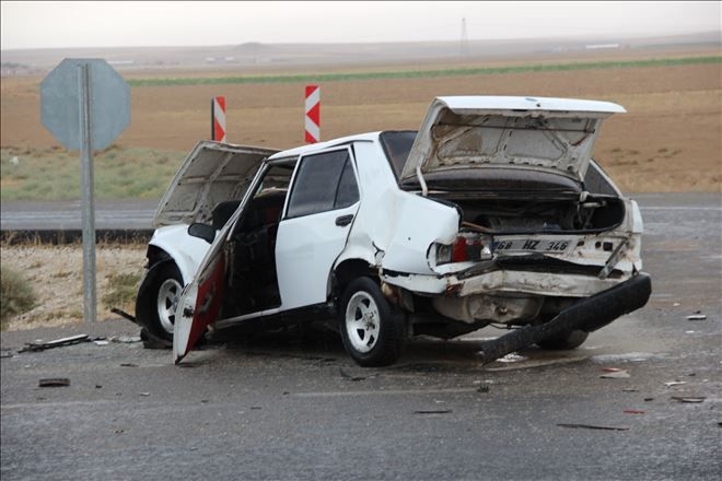 Aksaray´da 7 aracın karıştığı kazada 10 kişi yaralandı