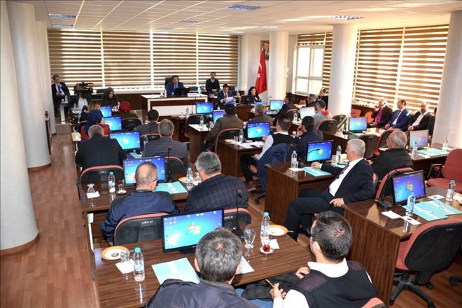 Aksaray Belediyesi 2018 Yılı Bütçesi Belediye Meclisinde Kabul Edildi