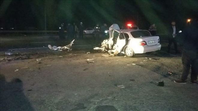 Aksaray Ankara Karayolunda kaza 3 kişi yaralandı