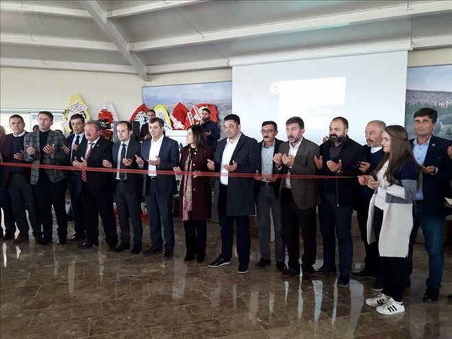 Demirci Kasabası  Kültür Evi Seyir Tepesi açıldı 