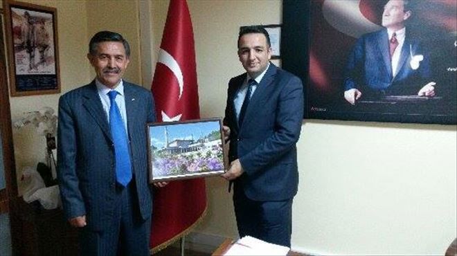 68.Aksaray Kültür Derneği başkanından İŞKUR  Müdürüne ziyaret  