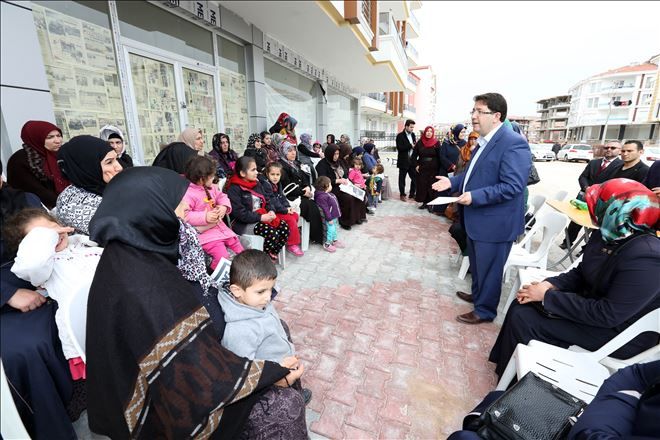 Başkan Yazgı Hasas Mahallesinde Vatandaşlara Seslendi