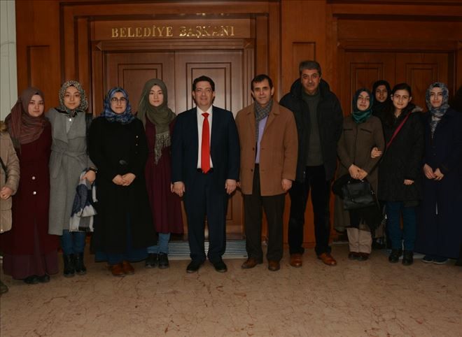 Yazar Mustafa Aydoğan´dan Başkan Yazgı´ya Ziyaret