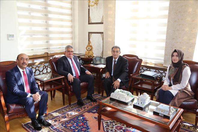 Anadolu Mektebi Yürütme Kurulu Başkanı Güçlü´den Vali Pekmez´e ziyaret