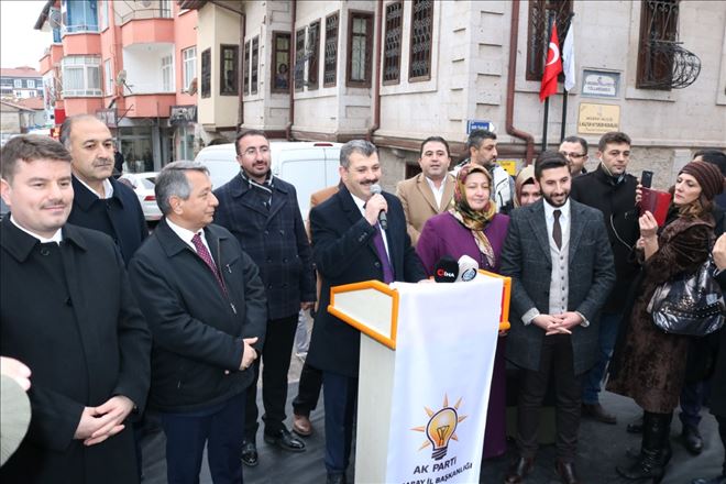 Ak Parti Aksaray Belediye Başkan Adayı İçin Karşılama Töreni Yapıldı