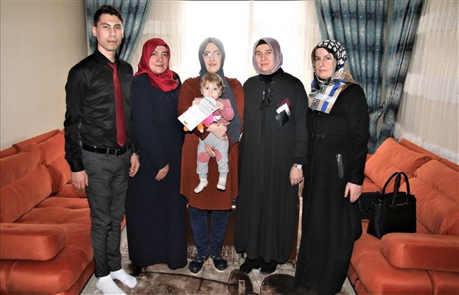 Işıl Mantı´dan Gazi ve Şehit ailelerine ziyaret