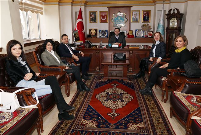 Baro Başkanı Erhan Toprak, Başkan Yazgı´yı Ziyaret Etti