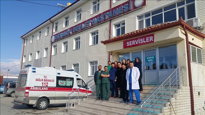 Ortaköy Devlet Hastanesi 2018´e rekor ameliyat sayısı ile başladı.