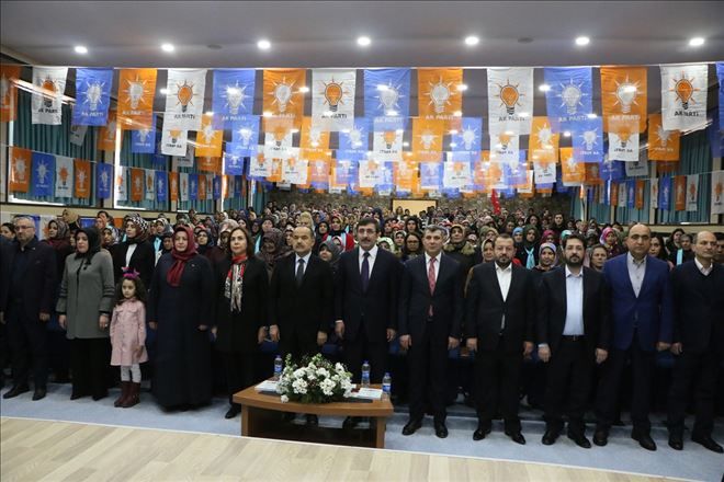 Ak Parti Aksaray Kadın Kolları Kongresi Yapıldı