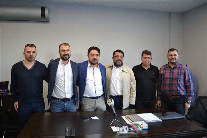 Aksarayspor Yeni Yönetim Basın huzuruna çıktı