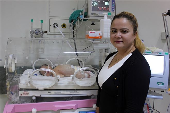 Aksaray´da bir ilk daha gerçekleşti?. 33 saatlik bebek ameliyat edildi
