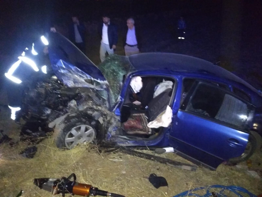 Aksaray’da İki Aracın Karıştığı Kazada 4 Kişi Yaralandı