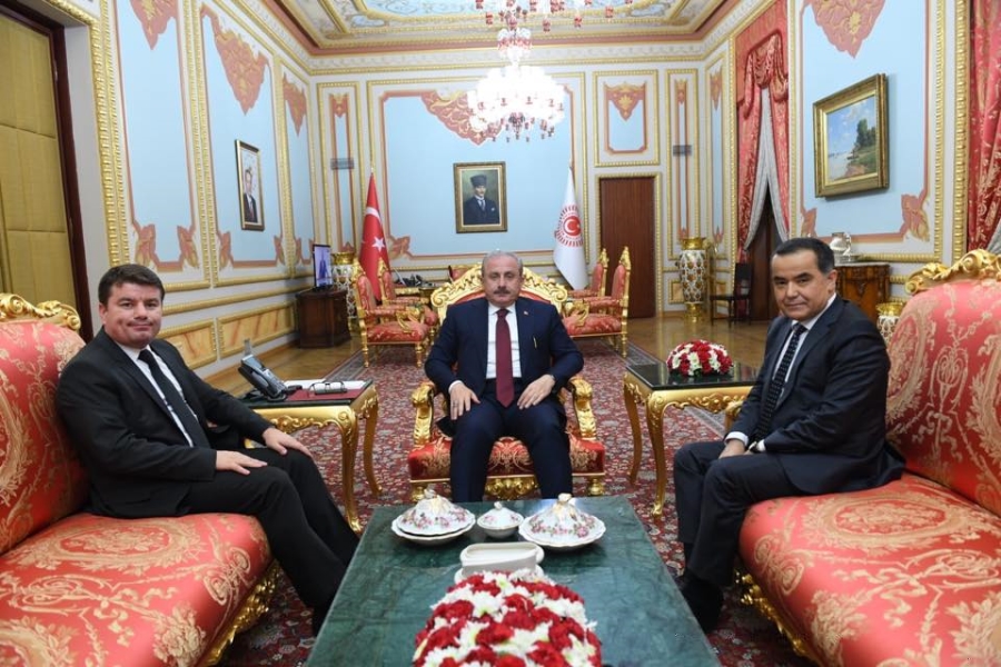 Başkan Dinçer TBMM Başkanı Mustafa Şentop’u Ziyaret Etti