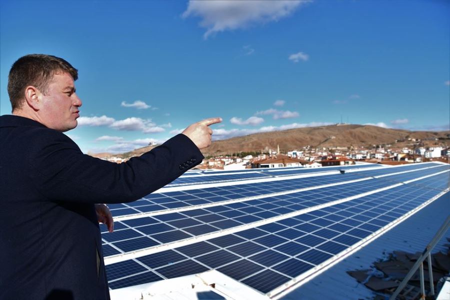 Aksaray Belediyesi Güneş Enerji Santrali Kuruyor