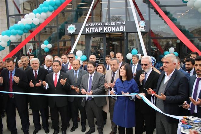 Muhteşem Bir Açılış;Aksaray Belediyesi Kitap Konağı Açıldı.