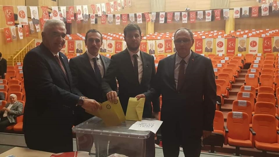 Mustafa Çölkesen Yeniden MHP İl Başkanı Seçildi