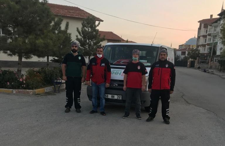 Aksaray İHH Arama Kurtarmadan Gönüllü Bir Ekip İzmir