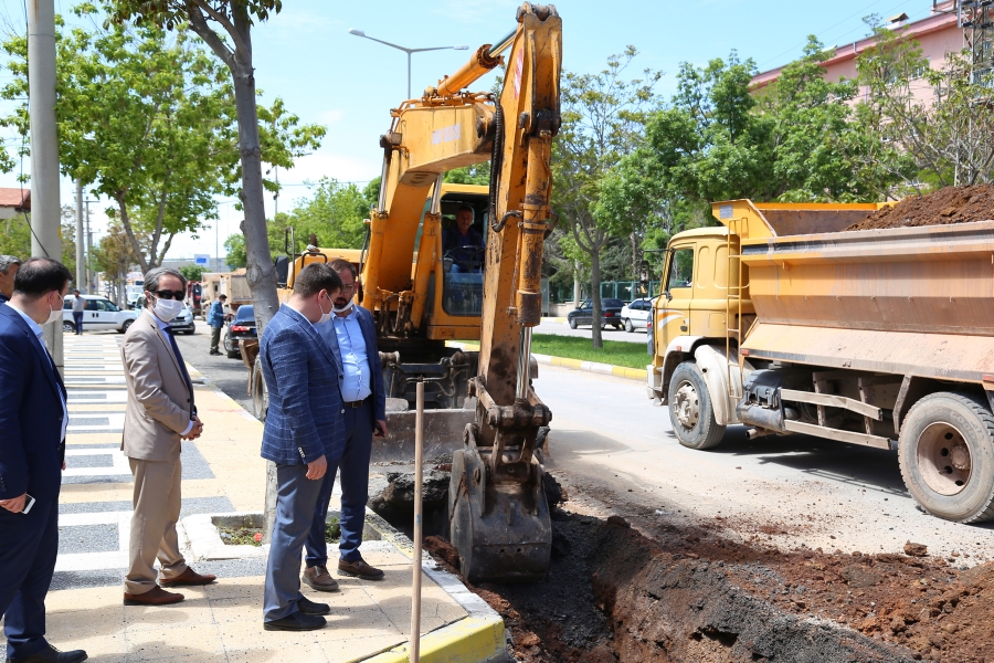 Aksaray Belediyesi  Altyapı Çalışmalarına Hız Verdi 