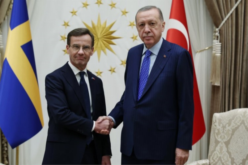 İsveç Başbakanı Kristersson Ankara’da