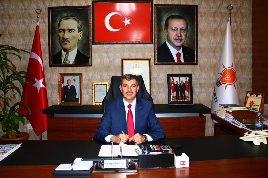 AK Parti Aksaray İl Başkanı Hüseyin Altınsoy, 23 Nisan Ulusal Egemenlik ve Çocuk Bayramı’na ilişkin bir kutlama mesajı yayımladı.