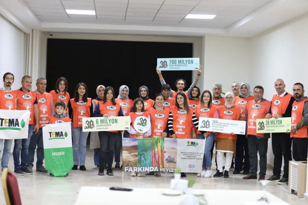 Aksaray TEMA Vakfı İlk Aktif Gönüllü Toplantısını Yaptı