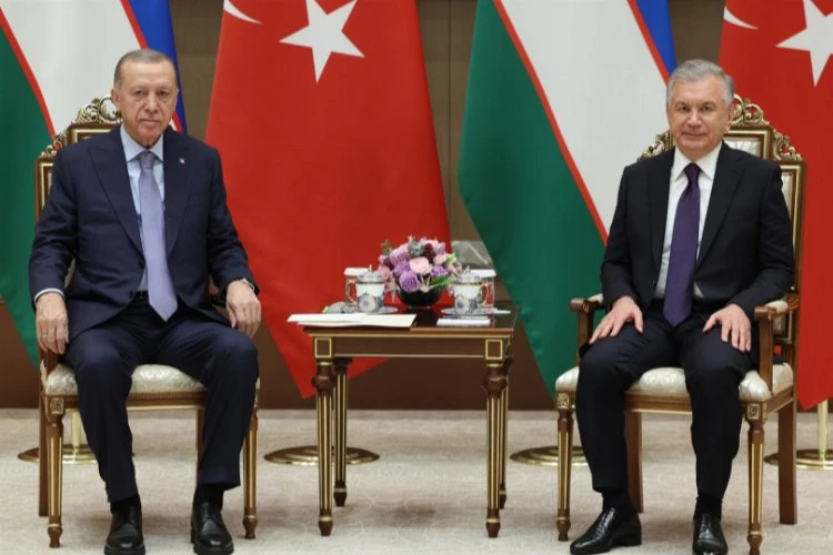 Erdoğan-Mirziyoyev görüşmesi... İsrail