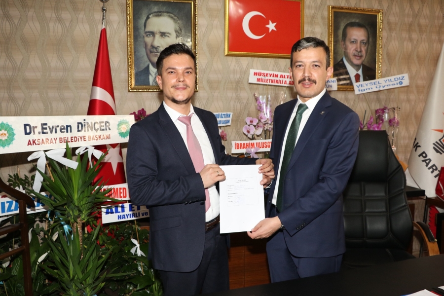 Avukat İbrahim  Kökoğlu Ak Parti Aksaray Milletvekili Aday Adaylığı Başvurusunu Yaptı