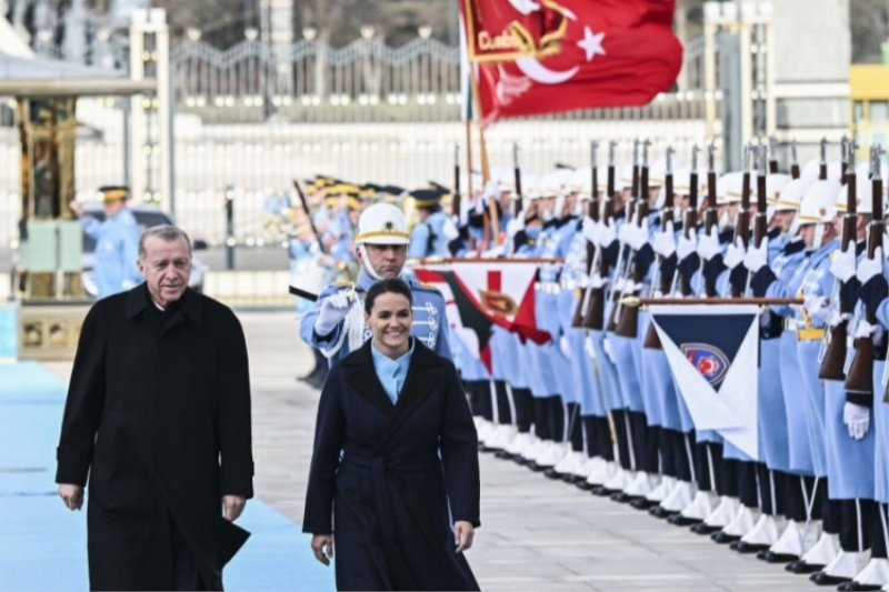 Macaristan Cumhurbaşkanı Novak Türkiye’de...  Macaristan
