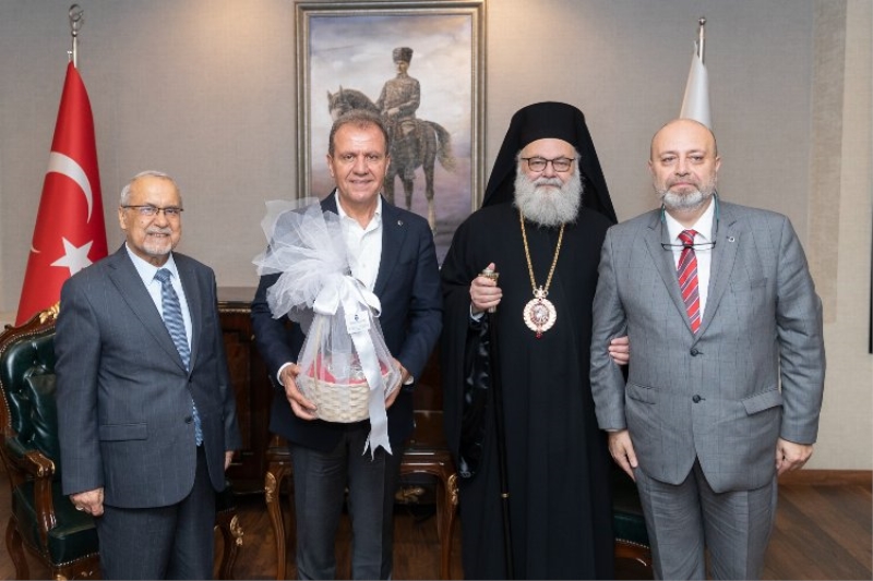 Başkan Seçer, Tüm Doğu Ortodoksları Patriği ile buluştu