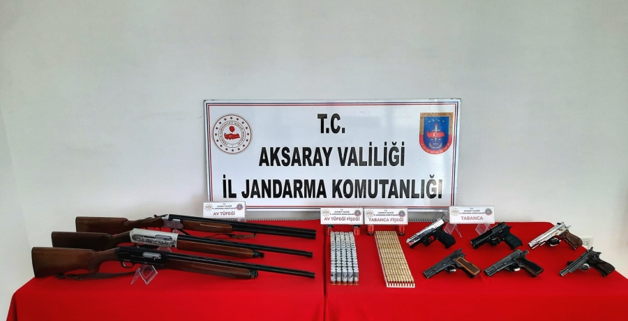 Aksaray da Jandarma şok operasyon düzenledi 3 kişi yakalandı
