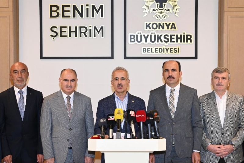 Bakan Uraloğlu: Konya lojistikte önemli üssümüz