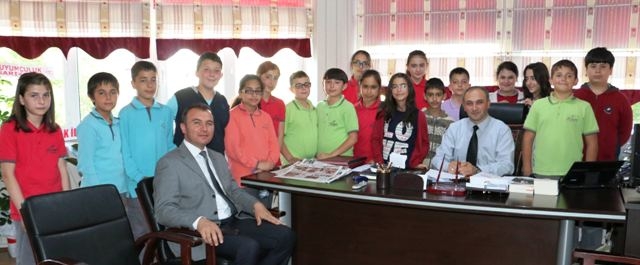 Ak İrfan Koleji öğrencileri Aksaray Belediyesini ziyaret ettiler