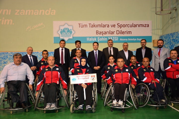 Aksaray Belediyesi Tekerlekli Sandalye Basketbol Takımı İlk Defa 2.Ligde Aksaray`ı Temsil Edecek