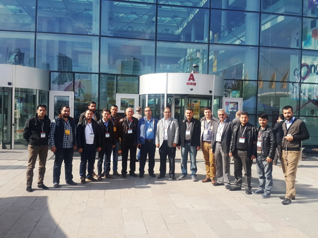 Aksaray Müteahhitler Birliği İnşaat Sektörü Satın Almacıları Yurt Dışı Müşterilerinin Buluştuğu Ankara Yapı  Fuara Katıldı 